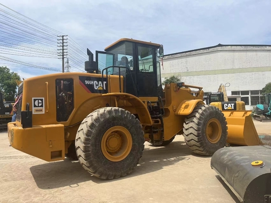 Gebruikte wielladers CAT966H met 6000 kg machinegewicht Andere hydraulische pomp inbegrepen