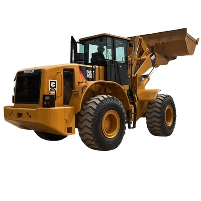 Gebruikte wiellader CAT966L met Cummins-motor en lage werktijden