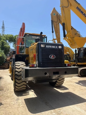 Verplaatsbaar type wiel Japan Originele machine Lovol Gebruikte wiellader SDLG956L Motor HINO