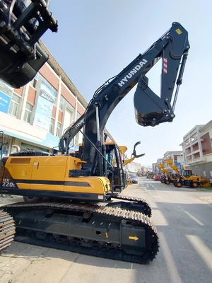 Originele verf HX220L Hyundai graafmachine met EPA-motor en 1,2M3 emmercapaciteit