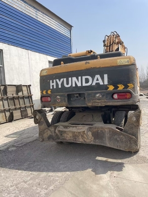 0-2000 Werkuren Gebruikte Hyundai 210W-9 graafmachine met EPA-motor en originele verf