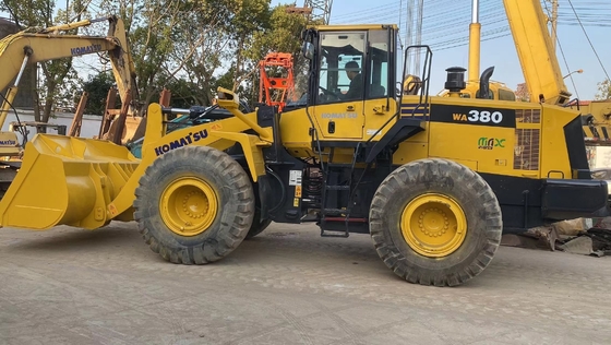 Original Paint Komatsu WA330 30ton Gebruikte wiellader met originele motor en Japan