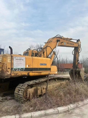 37 TON Korea EPA Motor Hyundai375LC Hydraulische graafmachine Originele verf Gebruikte graafmachine