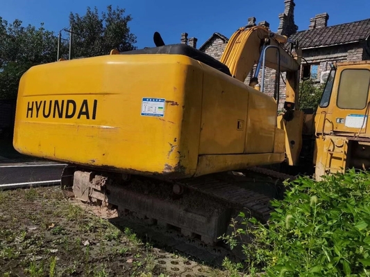 EPA-motor R215-7C Hyundai graafmachine met gebruikte originele verf en lage uren