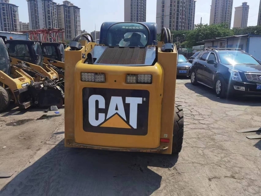 YUNNEI motor originele verf gebruikt Caterpillar 246C wiellader in uitstekende staat