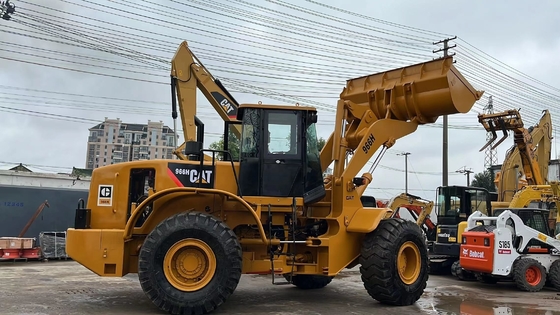 Hoogwaardige gebruikte Caterpillar 966H wiellader met Liyuan hydraulische cilinder
