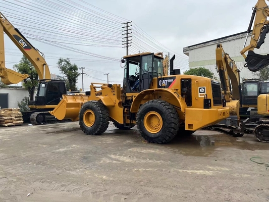 Hoogwaardige gebruikte Caterpillar 966H wiellader met Liyuan hydraulische cilinder