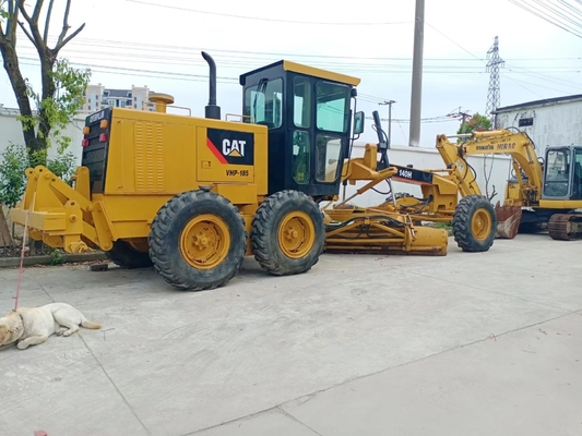 Japan Gebruikte machine CAT 140H Gebruikte rangschikker met 127KW Hydraulische wielmachine