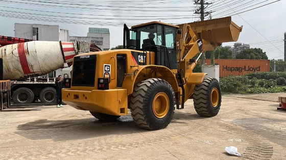 CAT 966L Gebruikte wiellader met Japanse motor in goede staat in 2021