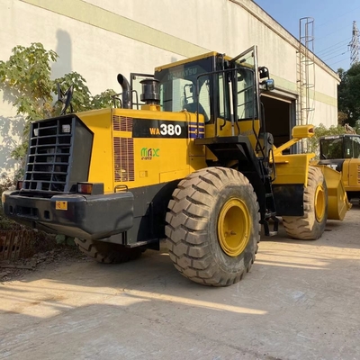 Goed in goede staat Tweedehands Komatsu WA380 Gebruikte lading Excavator Originele kleur Pay Loader