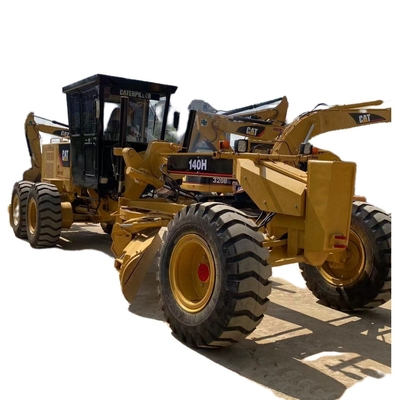 Originele verf Japan Cat140H EPA Motor Hydraulische grader Caterpillar140H Cat140H Gebruikt