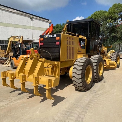 Originele verf Japan Cat140H EPA Motor Hydraulische grader Caterpillar140H Cat140H Gebruikt
