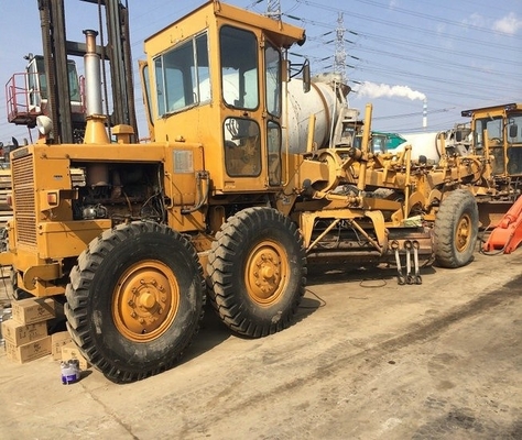 Gebruikte machine Japan Originele verf Komatsu GD505A 20ton Grader in Japan met CAT-motor