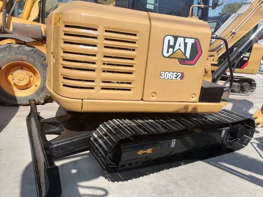 CAT306E2 6TON EPA Motor Mini Digger CAT 306E2 Hydraulische rups 306E2 Graafmachine