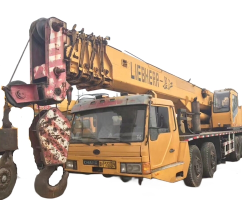 Originele Liebherr LT1055 Gebruikte kraan met Liyuan hydraulische klep in goede staat