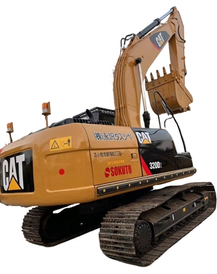 Gebruikte Caterpillar 320D2 graafmachine 20ton graver met Liyuan hydraulische klep uit Japan