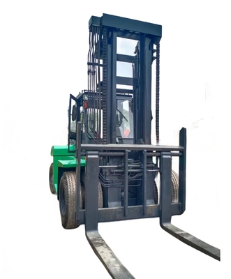 Mitsubishi FD150 tweedehands vorklift in goede staat voor andere emmercapaciteit