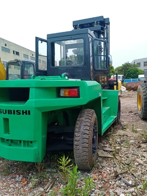Mitsubishi FD150 tweedehands vorklift in goede staat voor andere emmercapaciteit