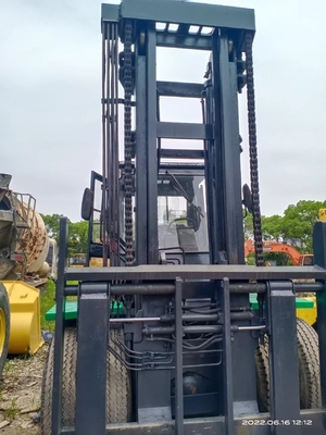 Mitsubishi FD150 tweedehands vorklift in goede staat voor andere emmercapaciteit