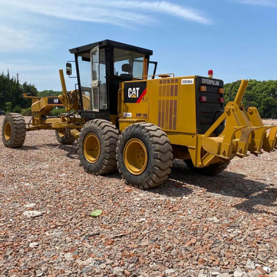 CAT140H Gebruikte originele verf Japan EPA Motor Grader met CAT-pomp en hydraulisch systeem
