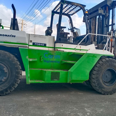 2020 Wheel Machine Komatsu FD240 Gebruikte vorklift uit Japan Hydraulische originele machine