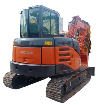 6500 KG Hitachi zx75us Gebruikte originele Japanse Mini Digger Crawler Excavator met EPA-motor