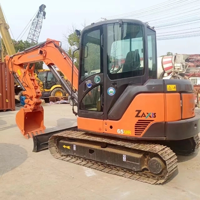 6500 KG Hitachi zx75us Gebruikte originele Japanse Mini Digger Crawler Excavator met EPA-motor