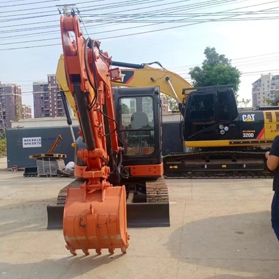 6500 KG Hitachi zx75us Gebruikte originele Japanse Mini Digger Crawler Excavator met EPA-motor