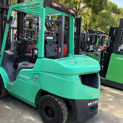 35 ton Mitsubishi tweedehands vorklift in goede staat met Liyuan hydraulische pomp