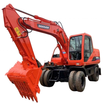 Doosan DH150W-7 15 ton graafmachine gebruikt graver met HINO motor in uitstekende staat