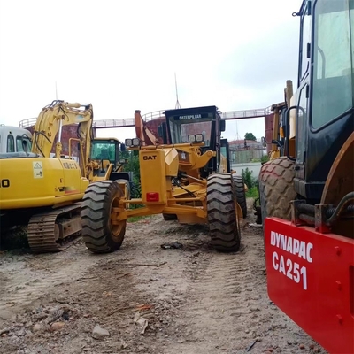 99% Japan Cat 140K Wheel Manual Motor Grader in originele staat
