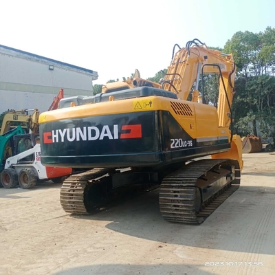 Gebruikte Digger Hyundai 220LC-9S Graafmachine 20 Ton met 0.3m3 Bucket Capacity in Korea