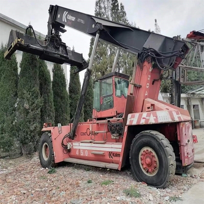 70000 KG Gewicht Kalmar DRF450 Gebruikte Reach Stacker in Shanghai 45 Ton Container Handler