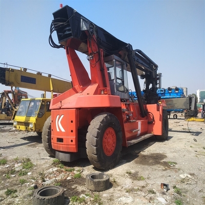 90% Kalmar Reach Stacker DRD450 Torenkraan 45 ton Container Teleskopbeheerder