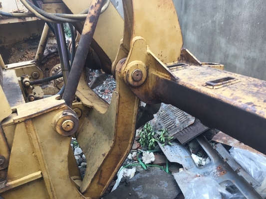 In goede staat dubbeltrommelroller CAT 12G Gebruikte platte landgrader uit Japan