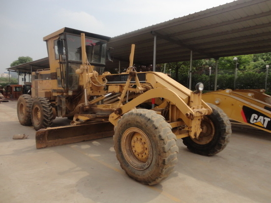 CAT Caterpillar120H Grader Goede prestaties en uit Japan voor gebruikte Land Flat Machine