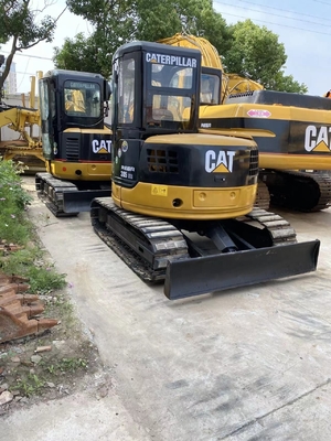 Gebruikte CAT305 mini graafmachine met 0,8 TON bedrijfsgewicht en hydraulisch systeem