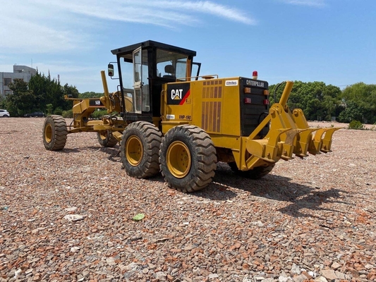 Japan Originele gebruikte Caterpillar 14H motorgrader met wegband en voorlader in Japan