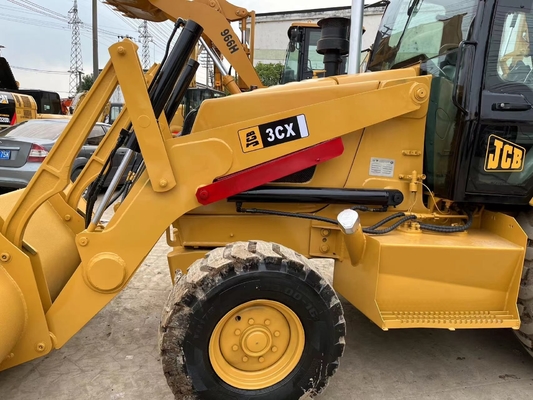 Gebruikte JCB 4CX 3CX baggerlader uit Japan met Liyuan hydraulische pomp