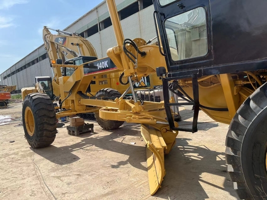 Machinery Repair Workshops Gebruikte CAT140K-grader met Cummins-motor en directe aandrijving