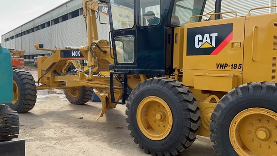 Machinery Repair Workshops Gebruikte CAT140K-grader met Cummins-motor en directe aandrijving