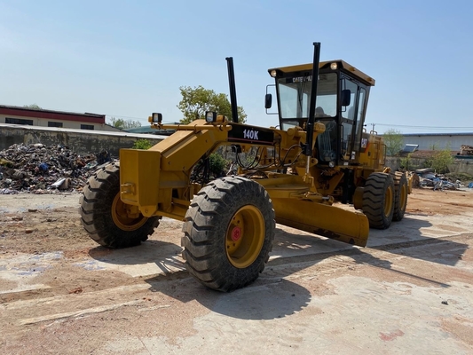 Goede prestaties tweedehands 140K Motor Grader Cat140 Gebruikte kwaliteit voor de bouw