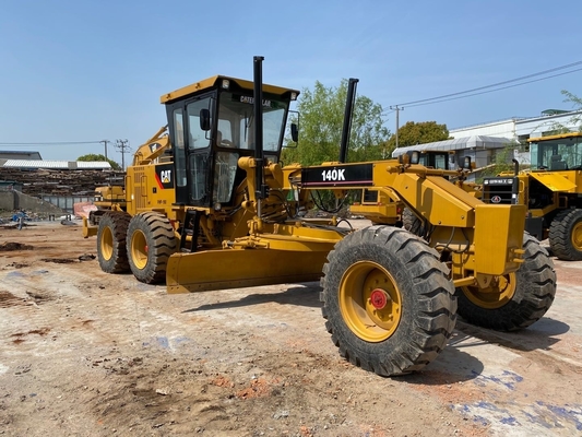 Goede prestaties tweedehands 140K Motor Grader Cat140 Gebruikte kwaliteit voor de bouw