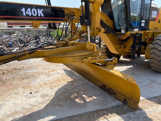 Goede prestaties tweedehands 140K Motor Grader Cat140 Gebruikte kwaliteit voor de bouw