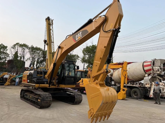 20 ton bedrijfsgewicht gebruikt Japan Diesel Digger 320D2 met originele motor op zijn best