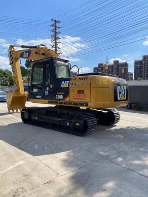 20000 kg Gebruikte originele verf Diesel graafmachine Crawler graafmachine Caterpillar 320D