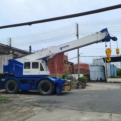 Japan maakte TADANO 25 ton kraan tweedehands 25T mobiele vrachtwagen met werktijden op voorraad