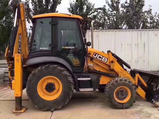 JCB 4CX/3CX Gebruikte boormachine met 0-2000 werkuren en Liyuan hydraulische klep