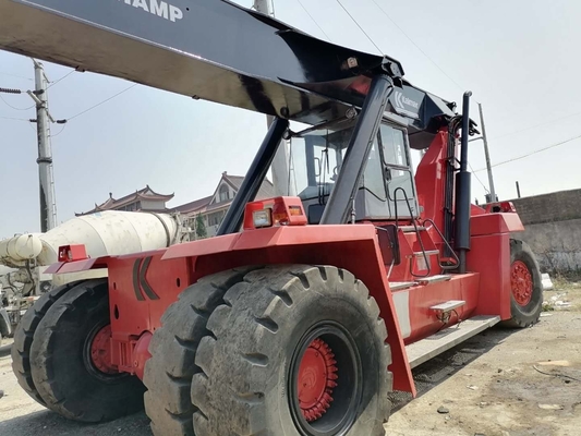 Hoog werkend rendement Gebruikte Kalmar-constructiemachine Contchamp 45ton kraan