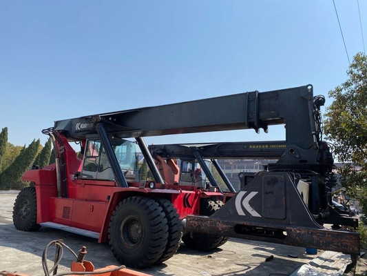 Hoog werkend rendement Gebruikte Kalmar-constructiemachine Contchamp 45ton kraan